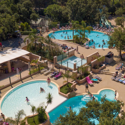 Het waterpark camping