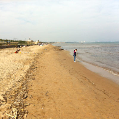 Het strand van La Bergerie