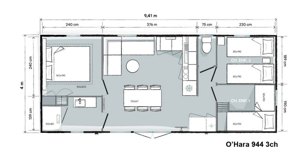 Lay-out La Villa des Copains®