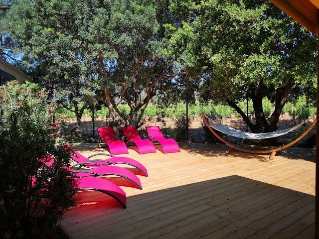 La Villa des Copains® op de 4-sterren camping Les Jardins de La Pascalinette®