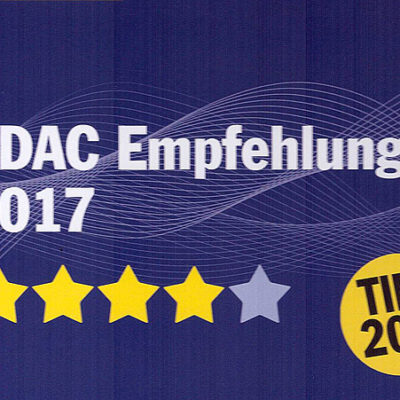 Nieuwe notering in de ADAC: de camping onderscheiden