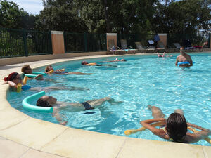 Bormes-les-Mimosas Holidays zwembad Waterpark aquagym onder vrienden