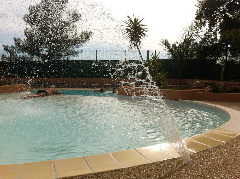 Camping La-Londe-les-Maures Aquatic complex zwembad waterval