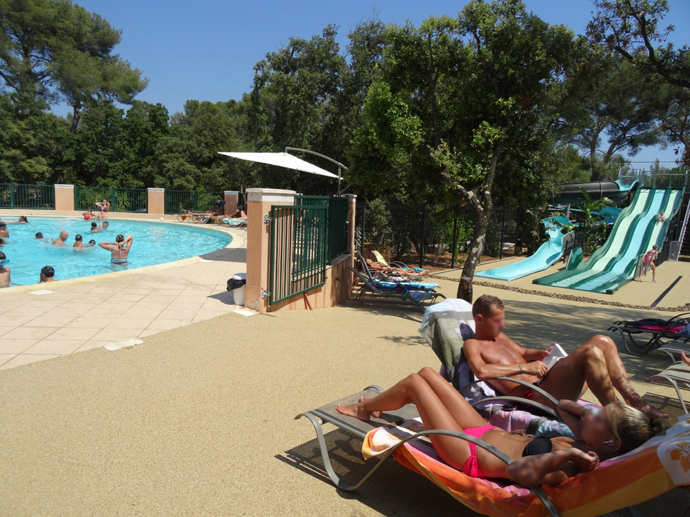 Camping French Riviera waterpark verwarmde zwembaden Transat ontspanning Feestdagen