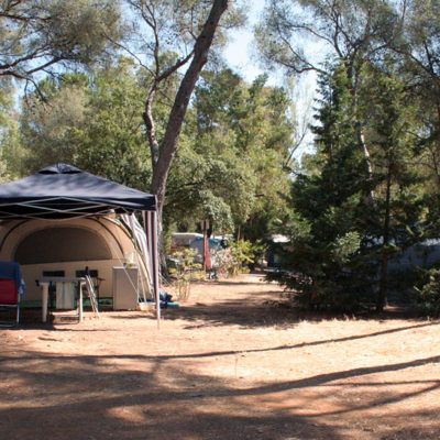 Kleine caravans, campers - Staanplaatsen Confort Small