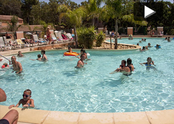 Camping Lavandou verwarmde zwembaden familie vakanties