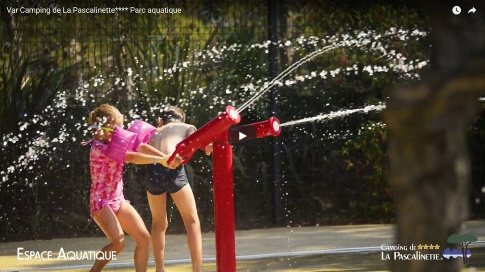 Aquapark op Camping de La Pascalinette**** in de Var