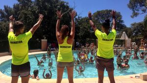 Camping Côte D’Azur-Côte d’Azur met spelletjes in het waterpark