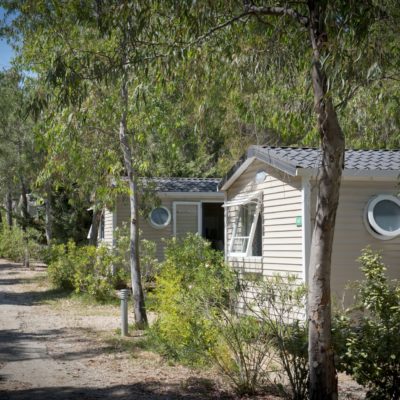 Toegang tot de camping