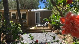 Verhuur van luxe stacaravans op camping in Zuid-Frankrijk