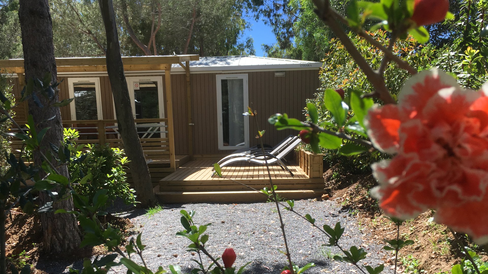 Verhuur van luxe stacaravans op camping in Zuid-Frankrijk