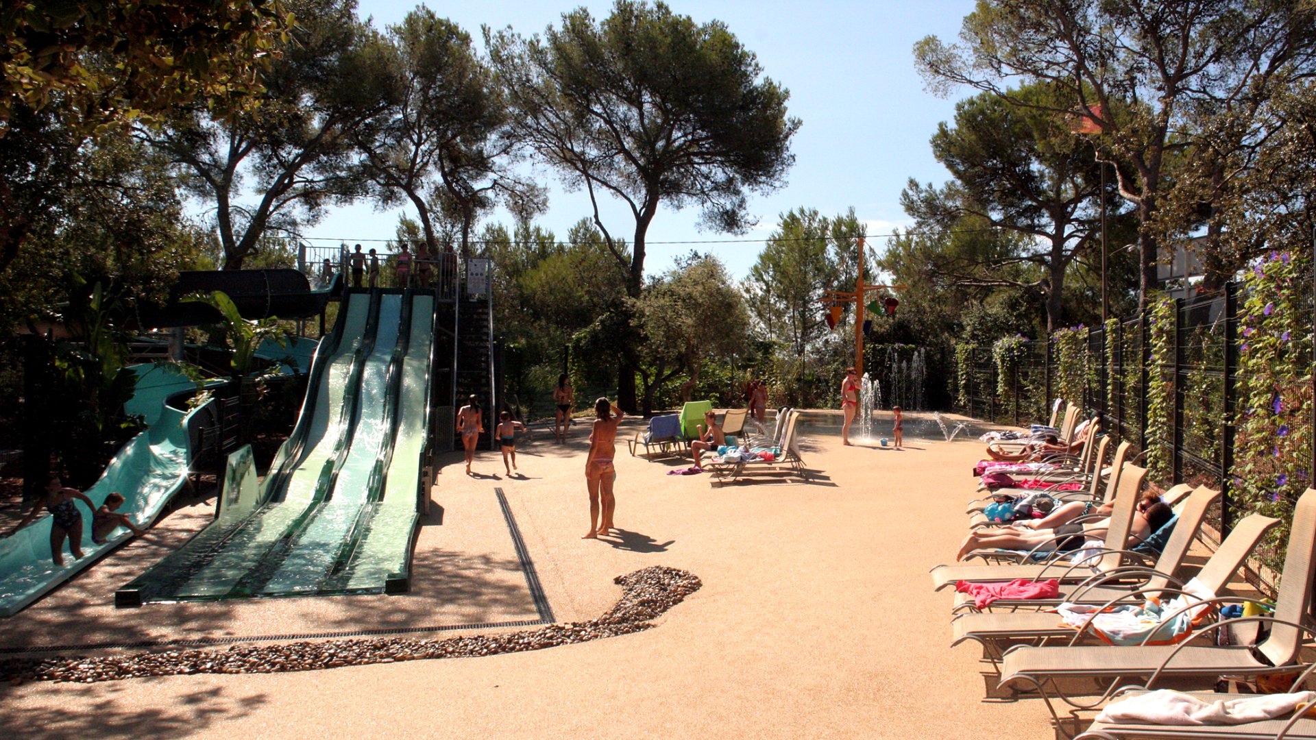 Verwarmd zwembad waterpark Porquerolles