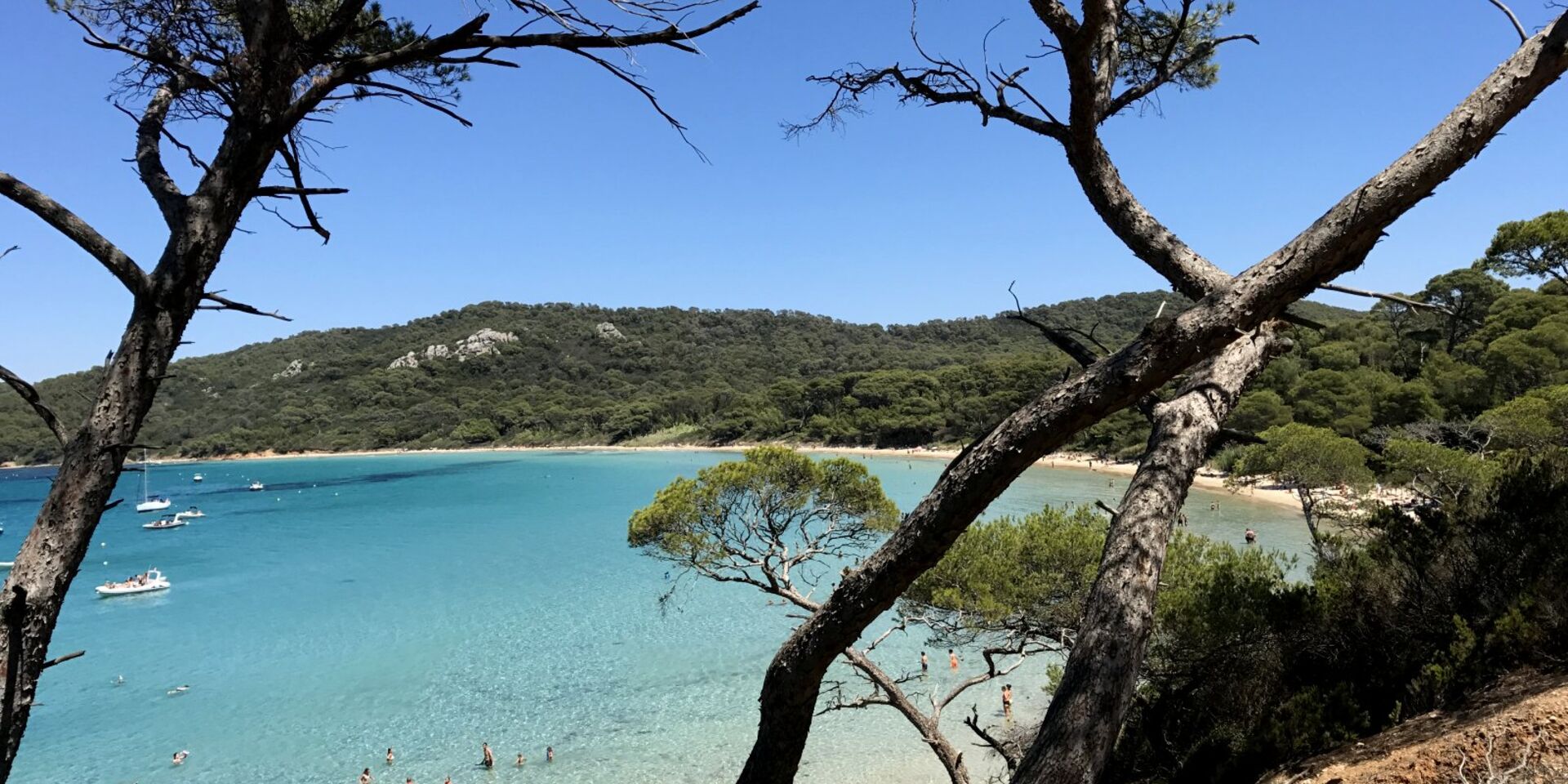Camping Provence vlak bij Porquerolles