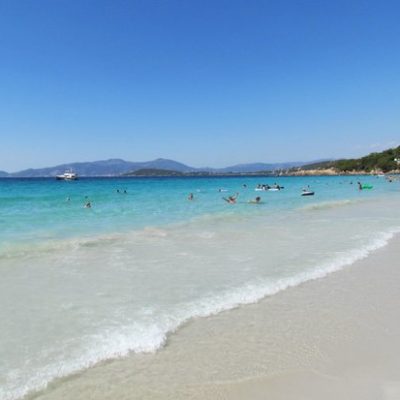 'Zilveren strand' (Porquerolles)