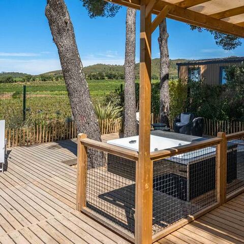 Superluxuriöses Premium-Mobilheim mit privatem Pool oder Spa