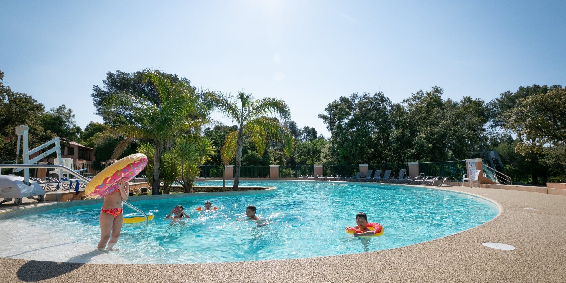 Camping waterpark stranden Hyères
