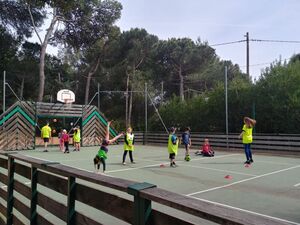 Vakantie Kinderen Multisportterrein Sport Voetbal