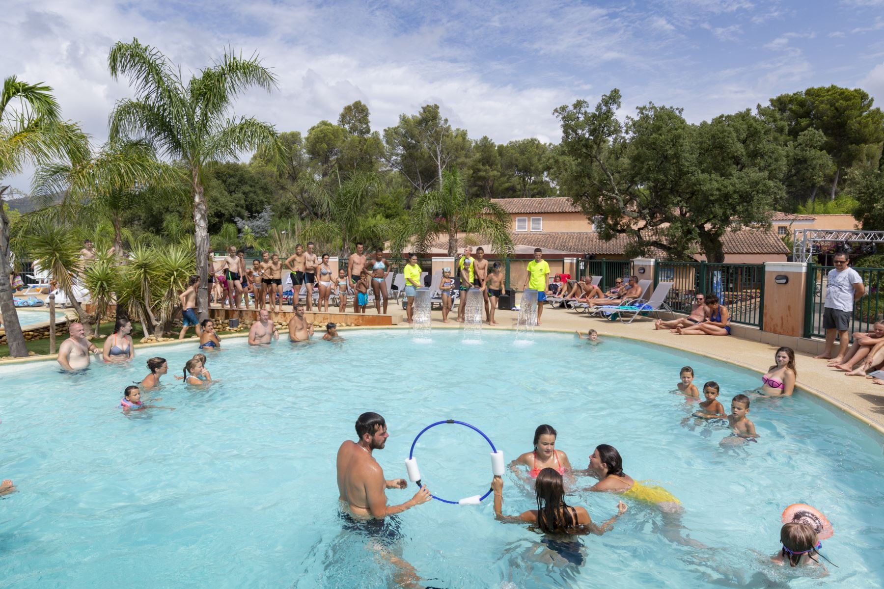 en animatie voor de hele familie op camping aan de Côte d’Azur
