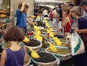 Vakantie op de camping in de Provence