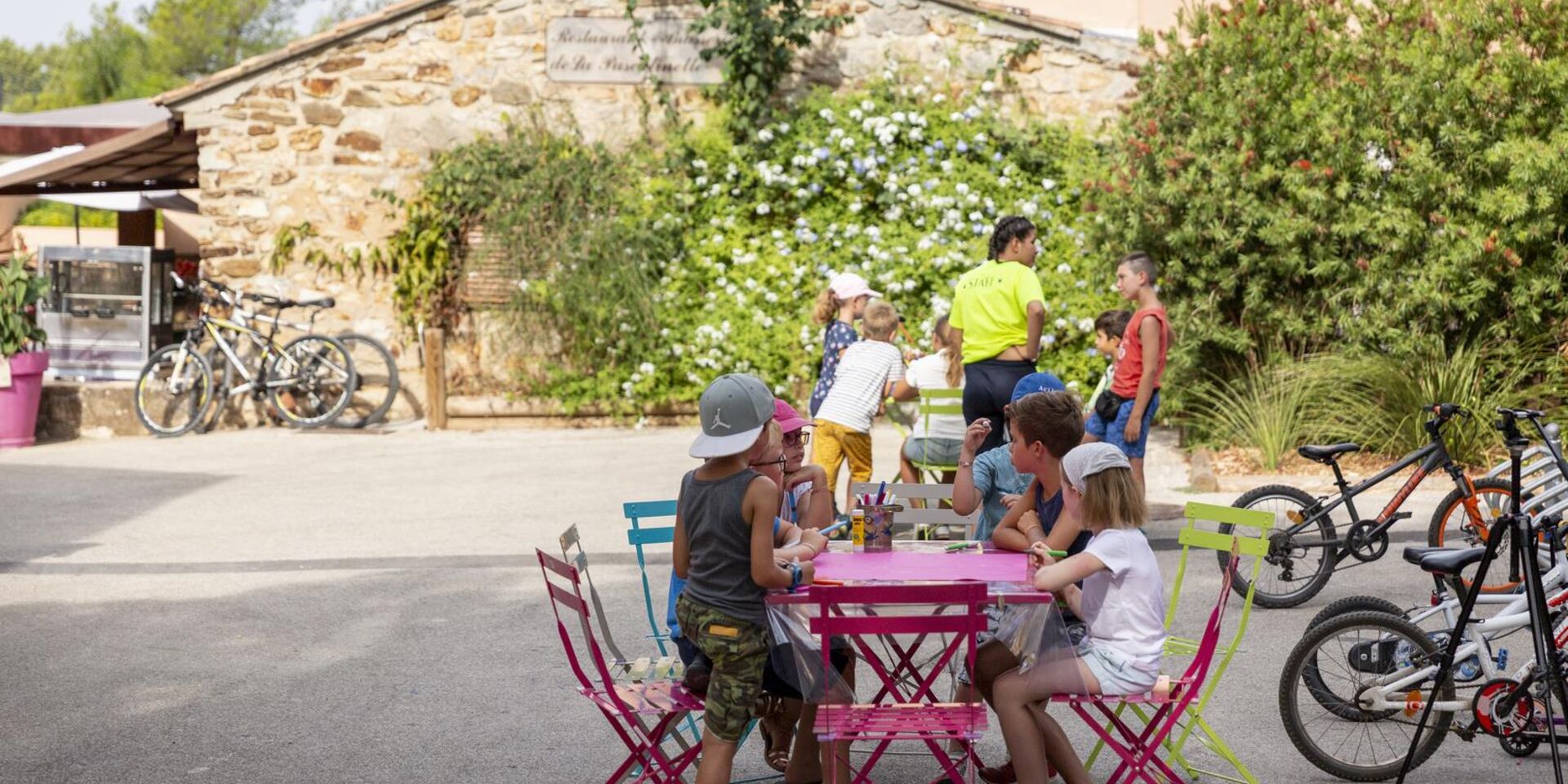 Camping in de Provence met activiteiten voor kinderen