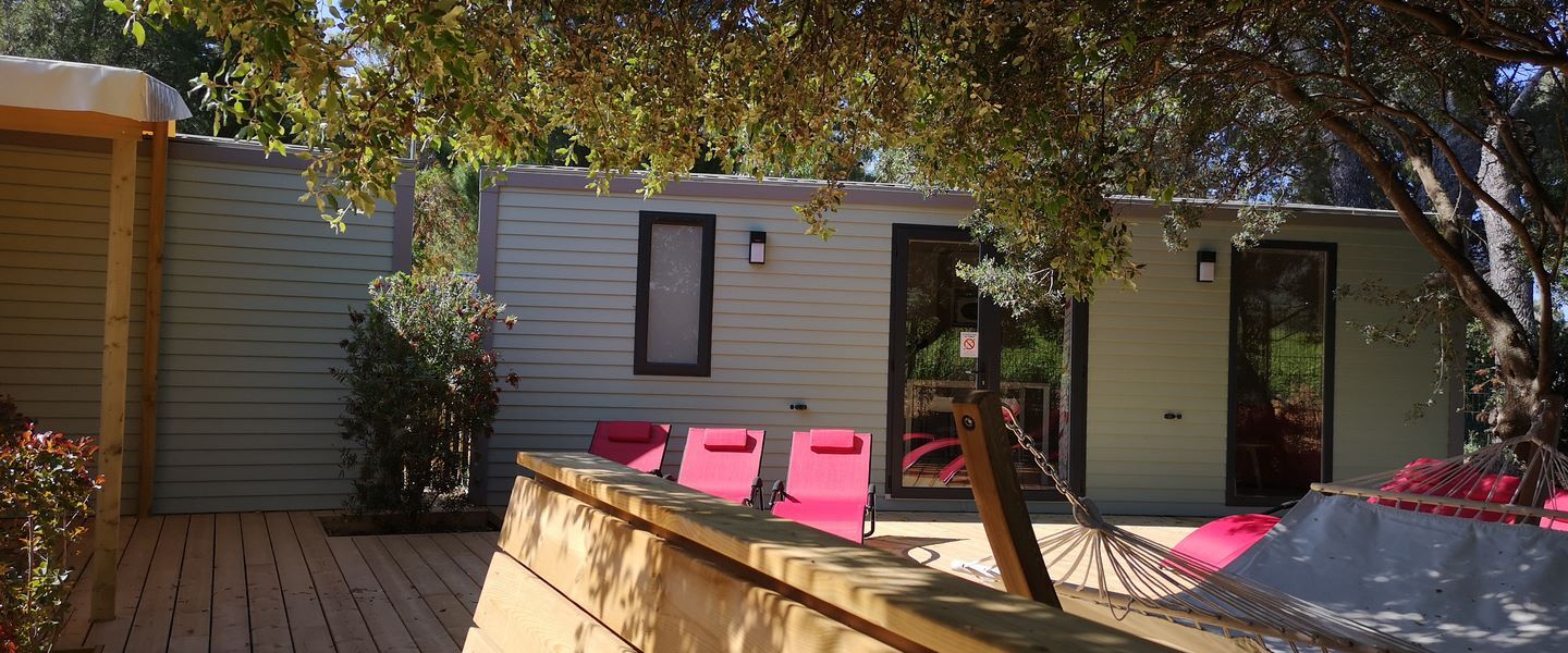Vakantie camping tot 10 personen - Villa spa – stranden van Hyères