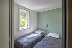 Tweepersoons slaapkamer - vakantievilla - camping Var