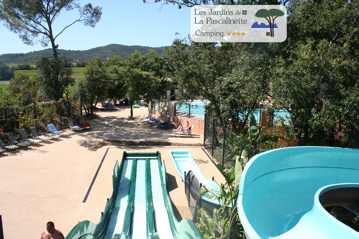 Camping Bormes-les-Mimosas Waterpark verwarmd zwembad Solarium Jacuzzi Spa