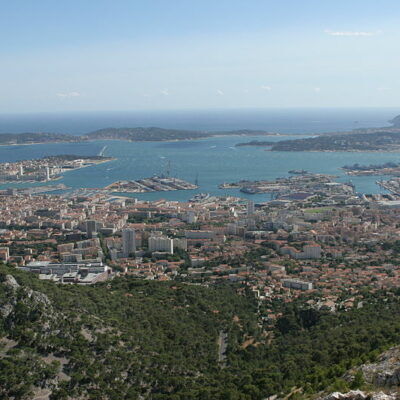De mooiste rede van Europa vind je in Toulon in het departement Le Var.