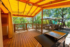 Campingvakantie met vrienden in de natuur voor max. 10 personen