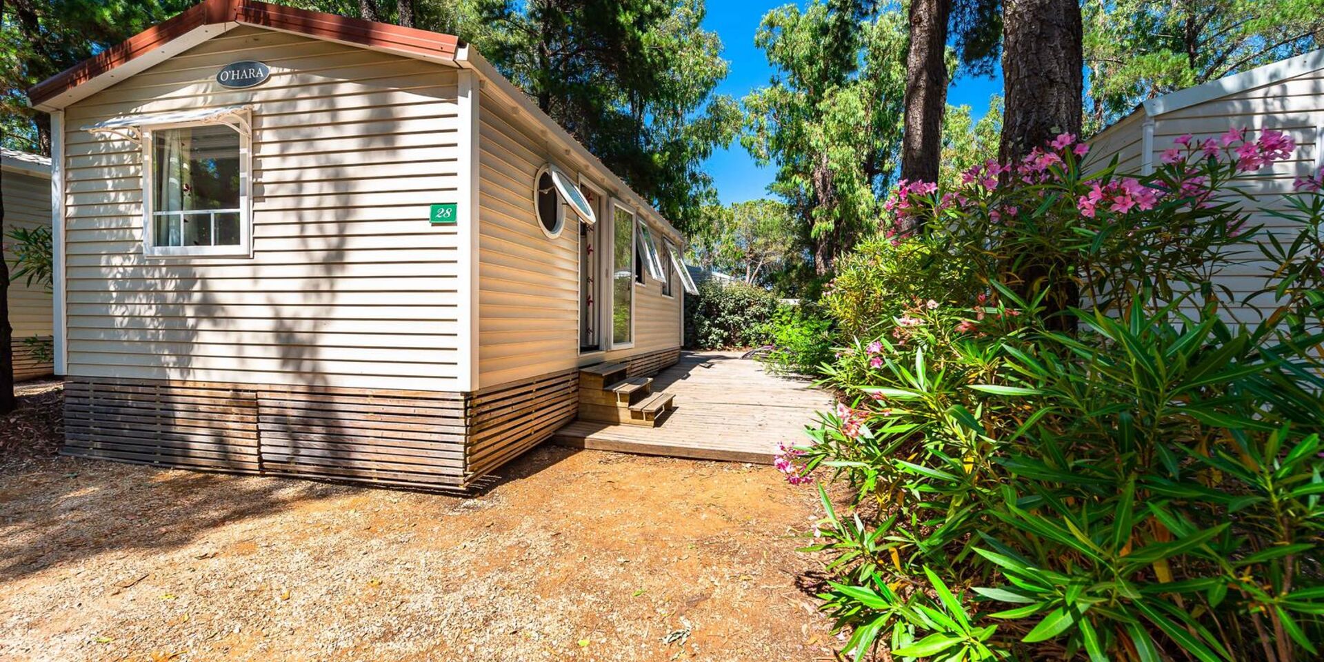 Verhuur stacaravans Vakantie Provence Budget Ruimte