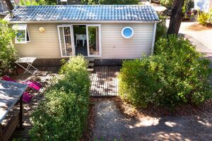 Stacaravan met airco en voorzien van alle gemak, op een camping vlak bij Hyères