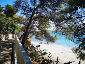 Zandstrand in de Provence vlak bij Hyères