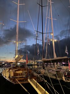 De boten in de haven van Saint-Tropez