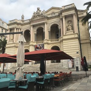 Plein van het theater van Toulon