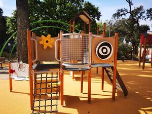Speelpark voor kinderen in de Provence