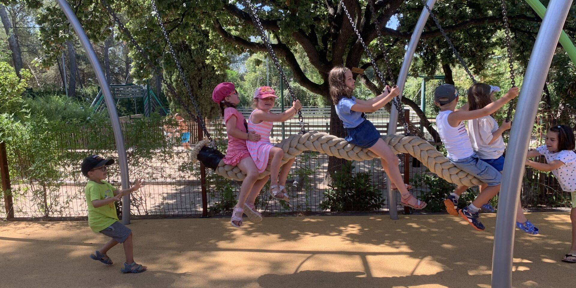 Familie camping waterpark Zuid-Frankrijk