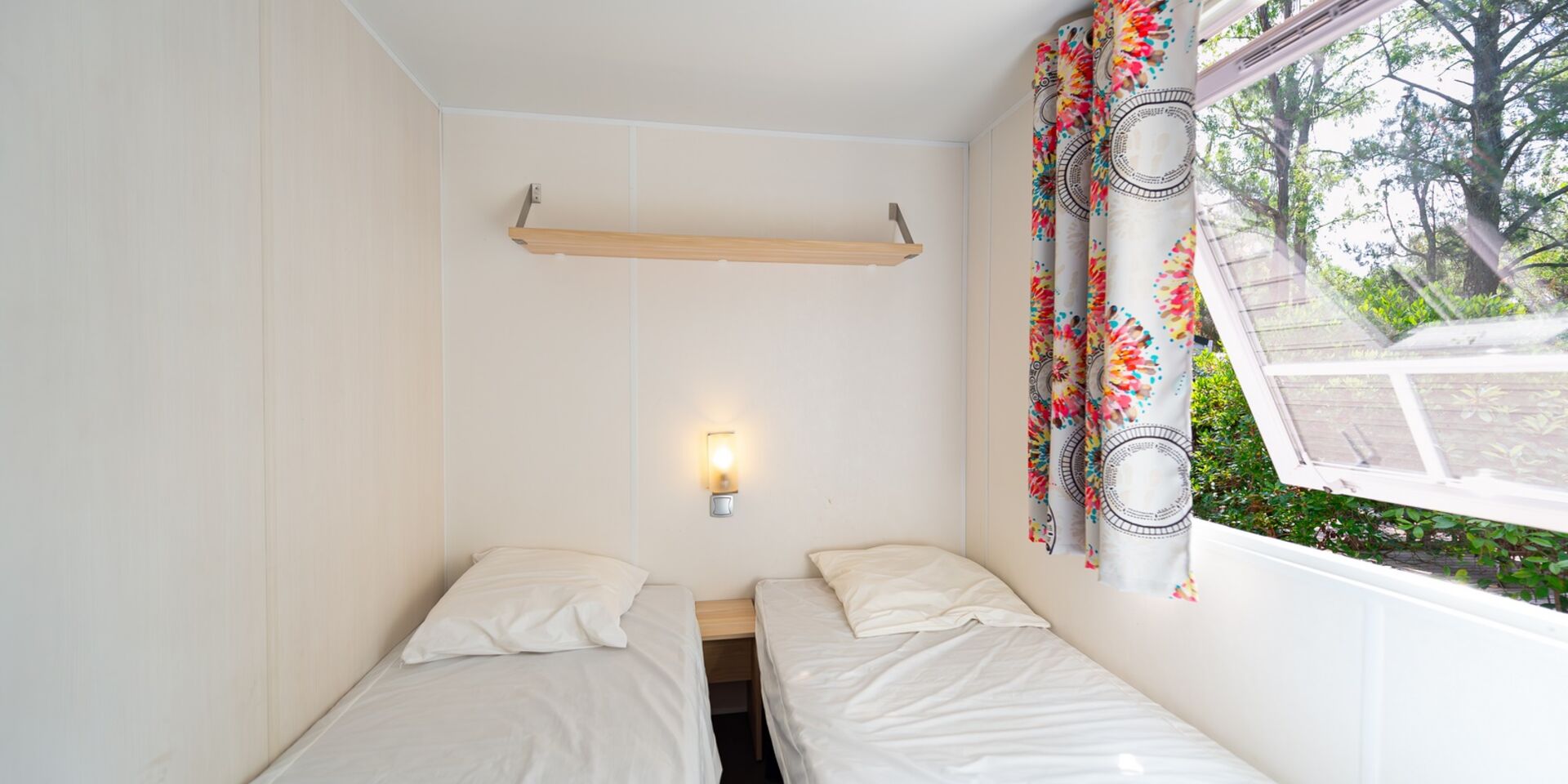 Camping Côte d’Azur met stacaravan met airco