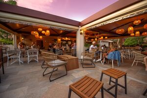 Camping aan zee met restaurant