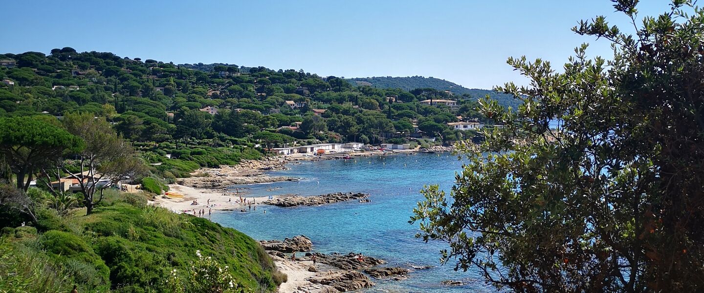 Cap Taillat strand van Escalet Provence