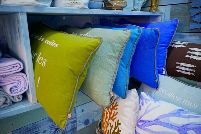 De boetiek van de camping (souvenirs en decoratie-artikelen)